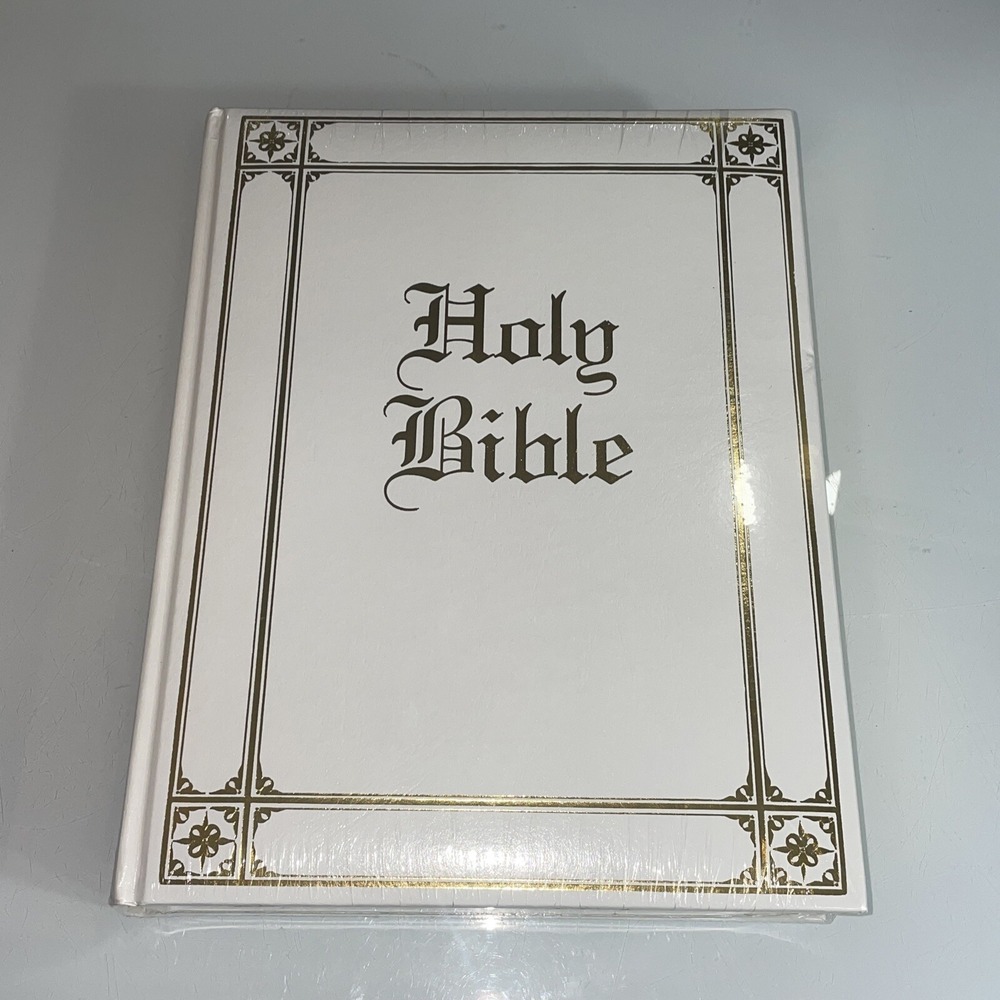 NEW +  SEALED United Holy Bible Guiding Light Edition Large Padded Cover Vintage
